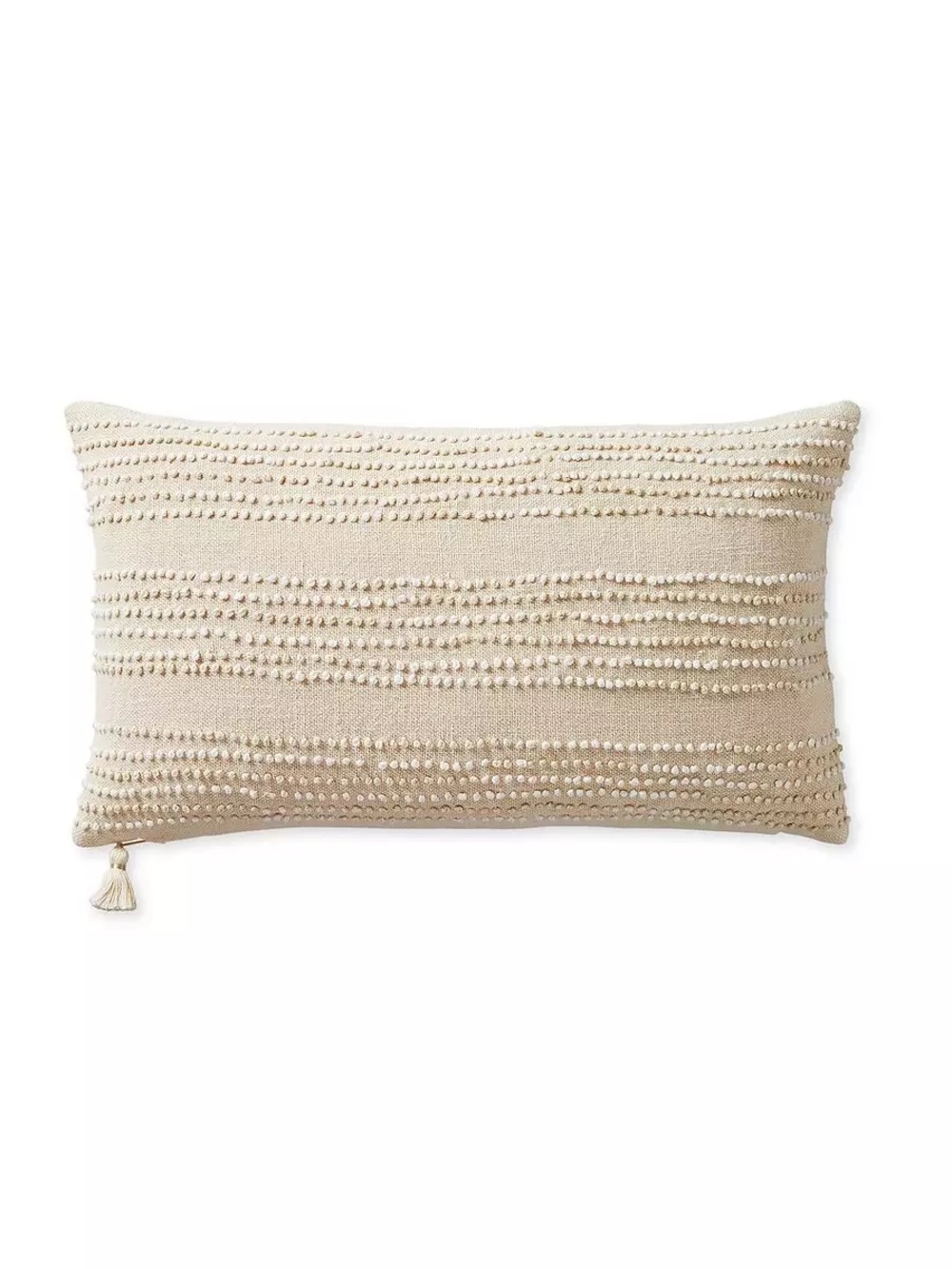 Serena & Lily Pryce Pillow Cover with Tassel NWT
